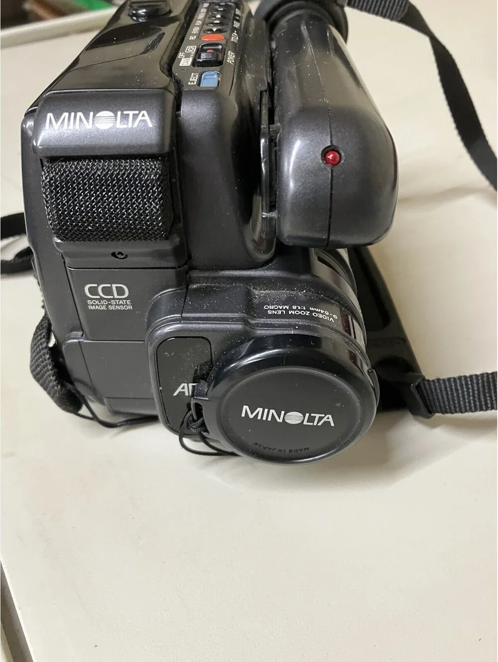 Minolta Master 8-418 Video Camcorder With Bag, Batteries, & Cords Parts & Repair
